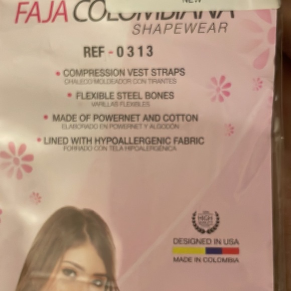 Salome 0313 Colombian Waist Trainer Fajas Reductoras Cinturillas Colombianas - Picture 2 of 5